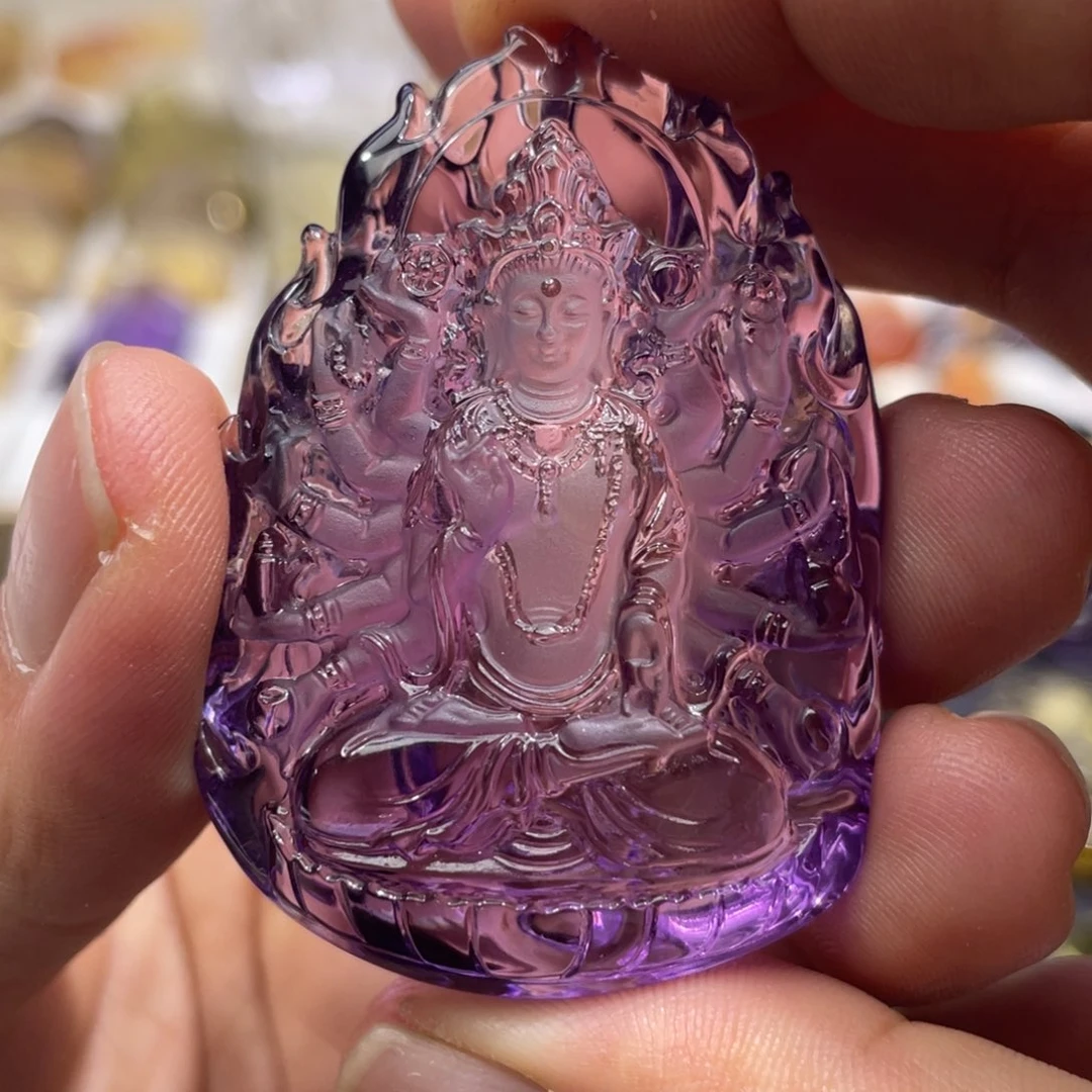 未镶嵌颈饰水晶定制