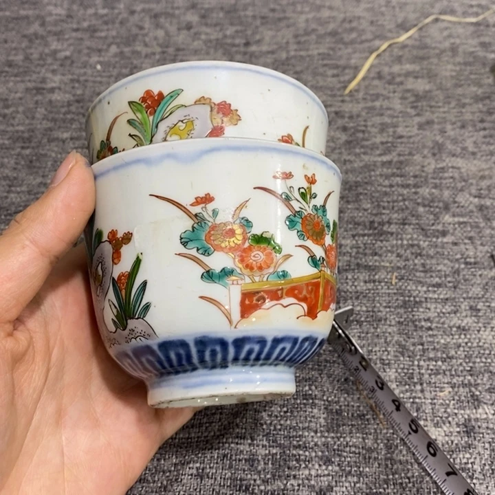 紫砂茶杯怀**兔非常漂亮好看的碗