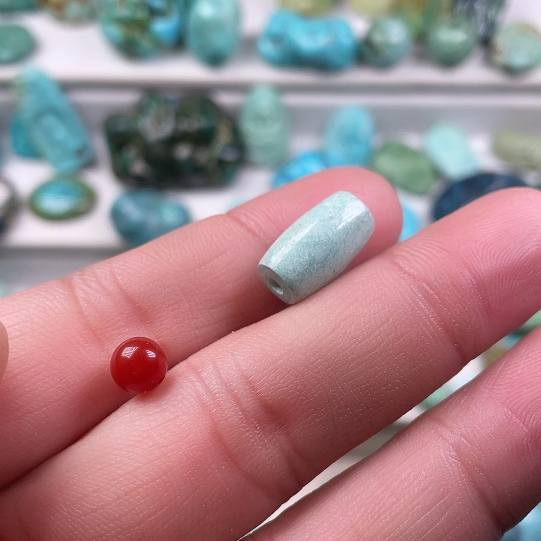 南红玛瑙未镶嵌颈饰