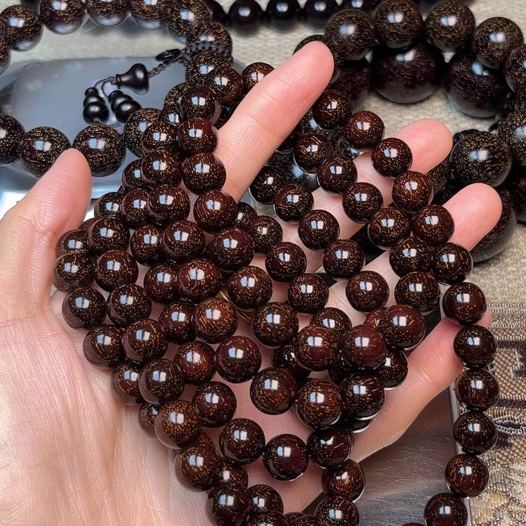 檀香紫檀（小叶紫檀）1.0 108 爆星