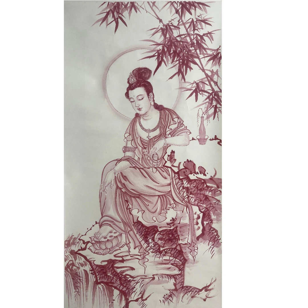 13-028-C 人物 尺寸70*137cm 纸本托底