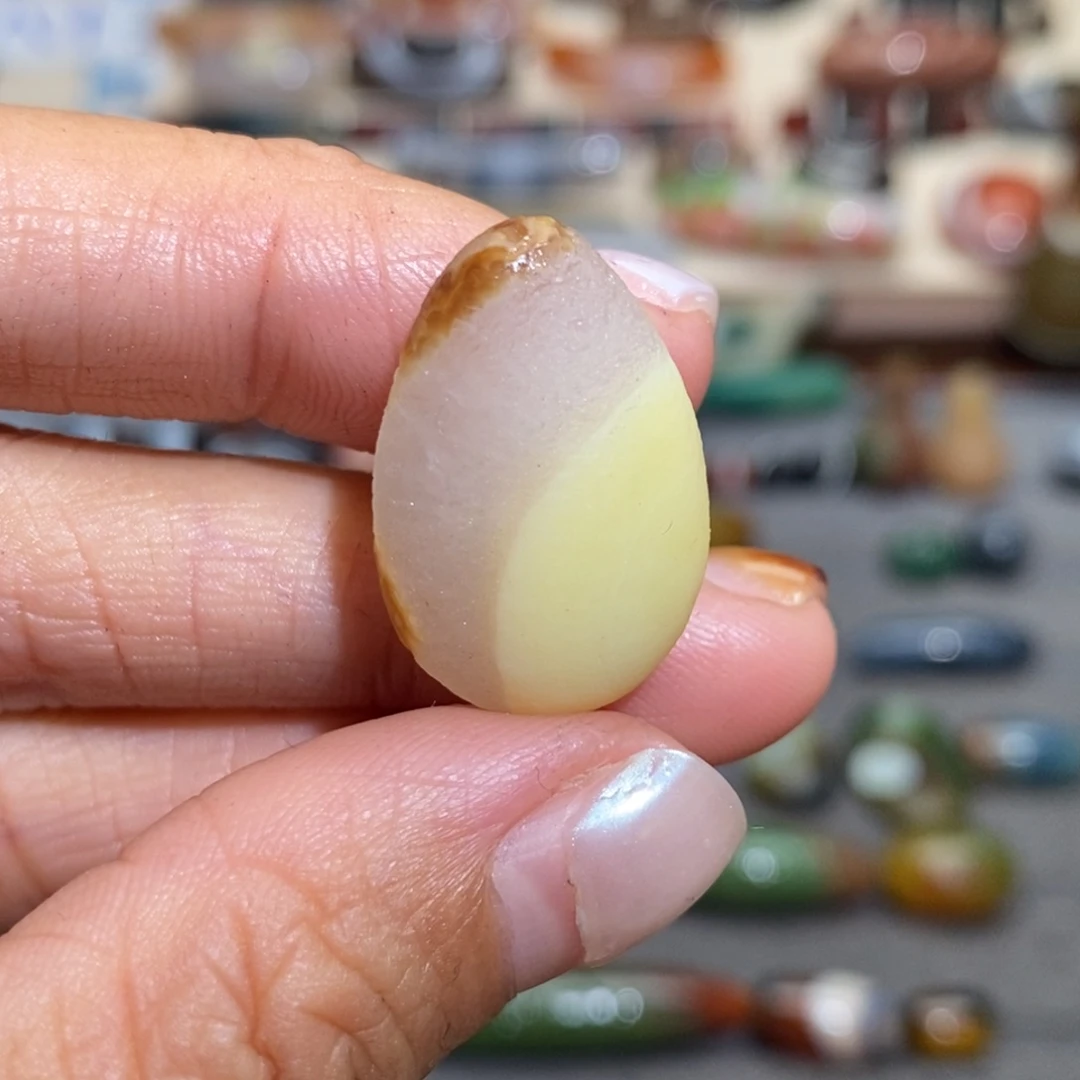 榻***子玛瑙/玉髓合金手链