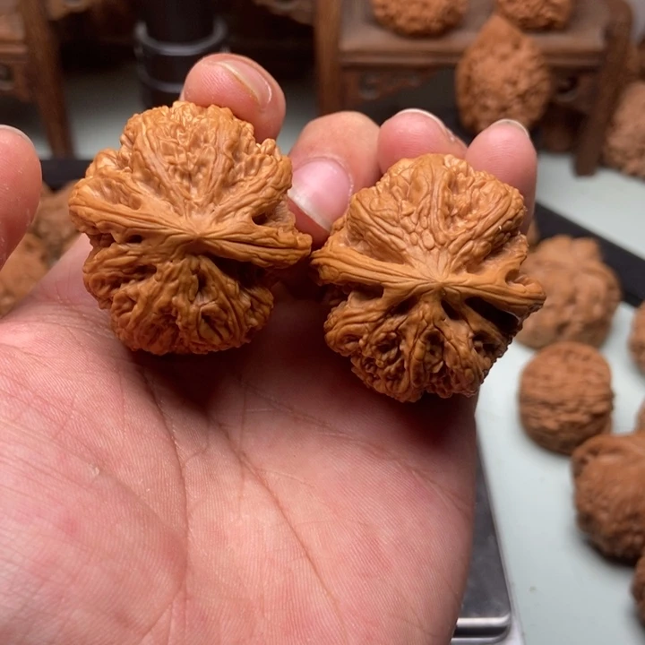 文玩核桃把件37大粗筋