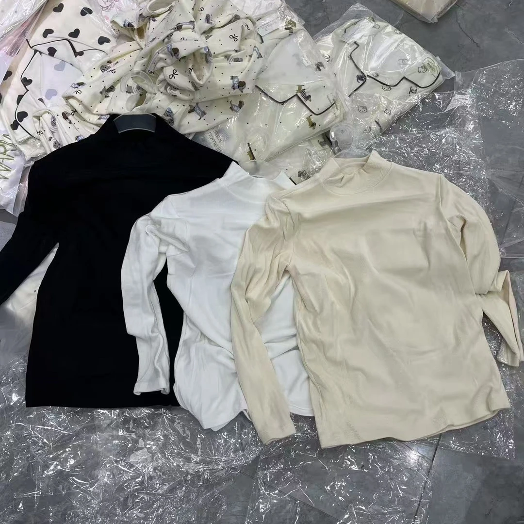 602纯色长袖抗起球修身内搭