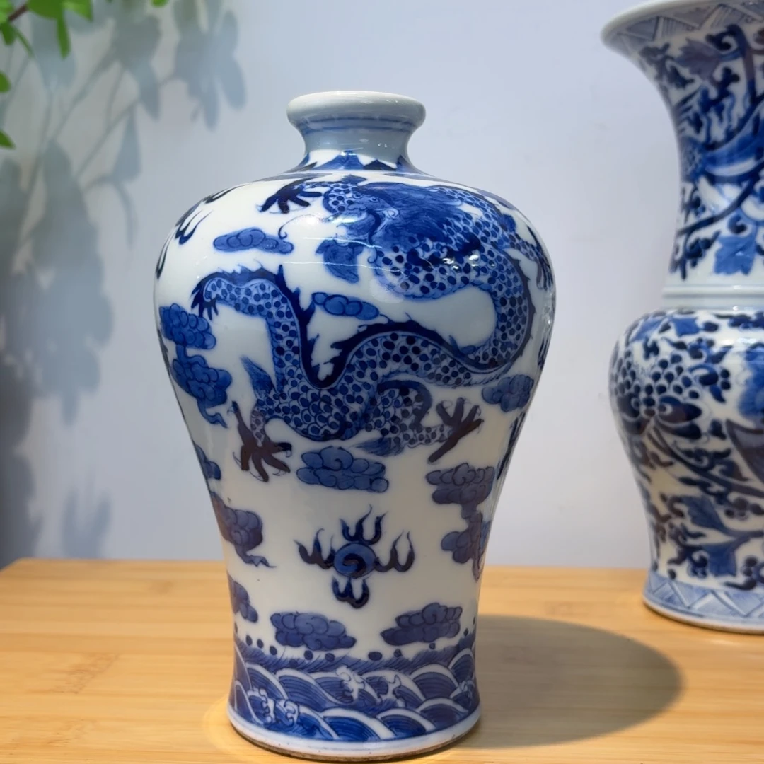 L***C陶摆件瓷器工艺品摆件青花