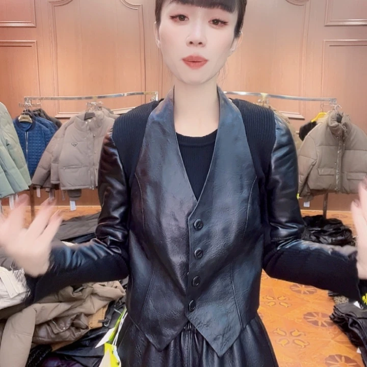 90……110斤皮马甲，