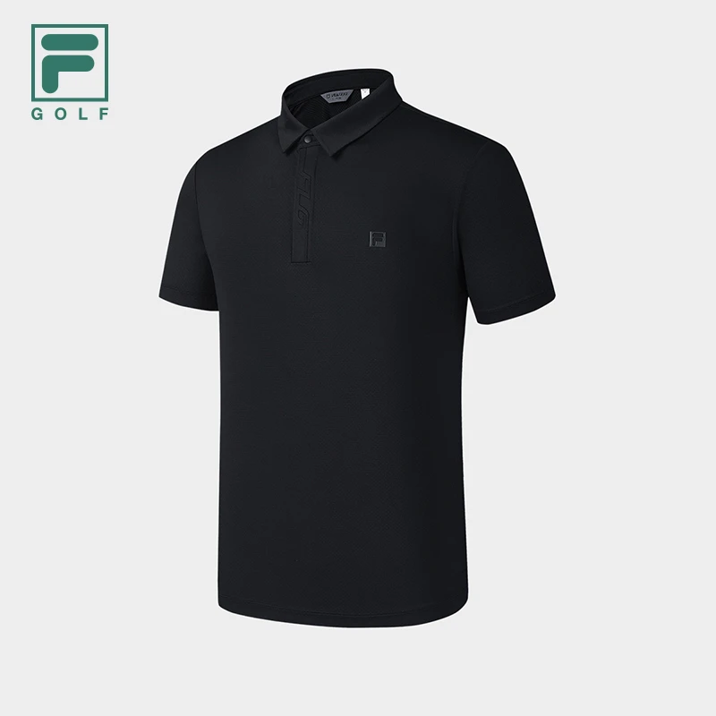 FILA斐乐旗舰男装高尔夫莱卡POLO短袖商休闲运动A11M525103F