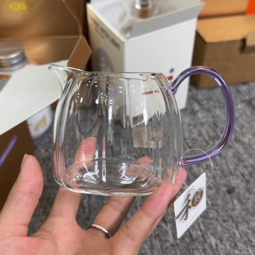 禾器浅紫色倾妍公道杯