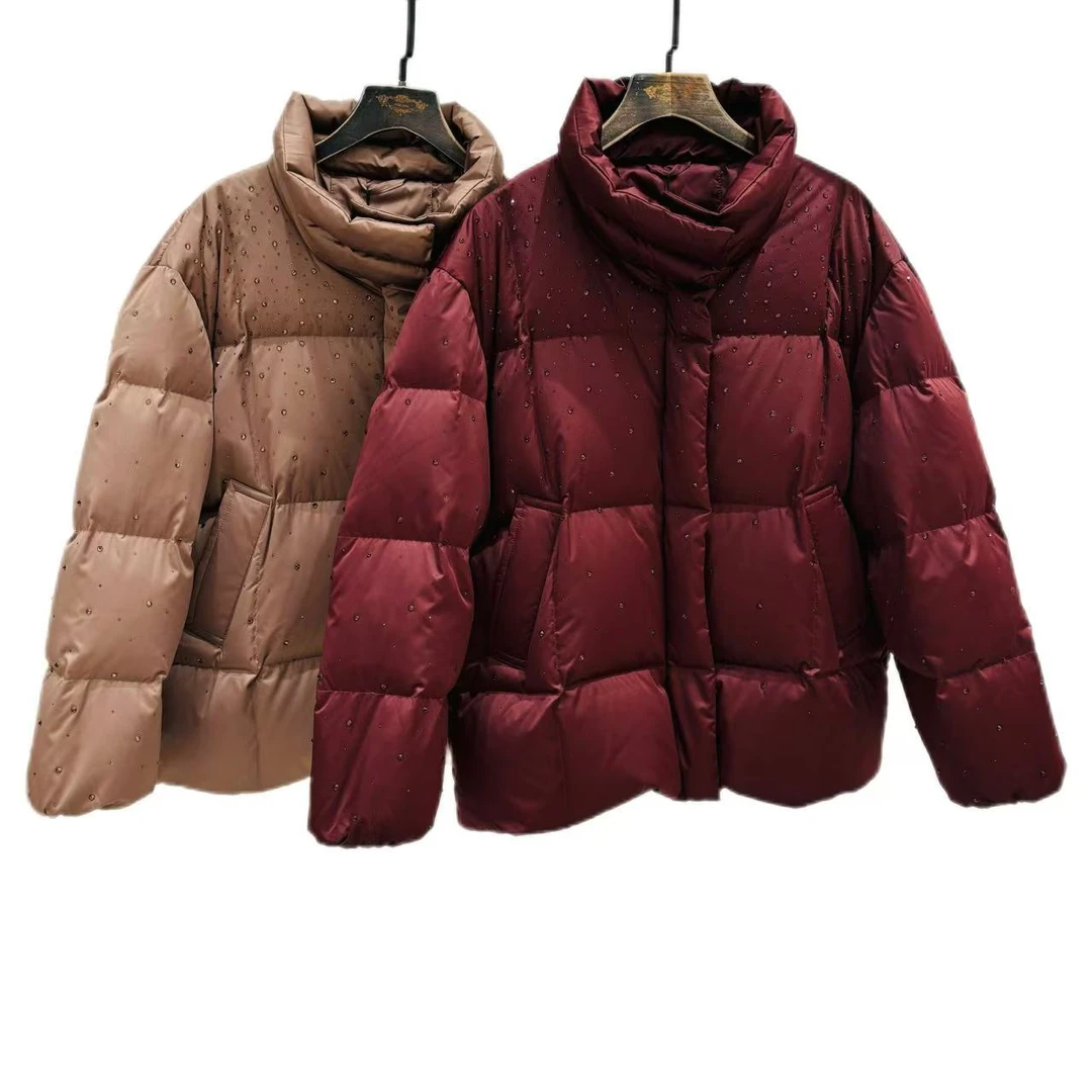 【浩浩】短款钉珠羽绒服548015