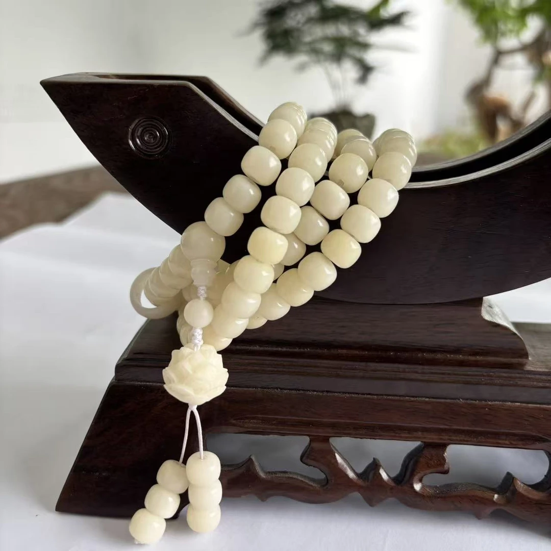 HN1800-白菩提108珠精品 手串（运费险）1800
