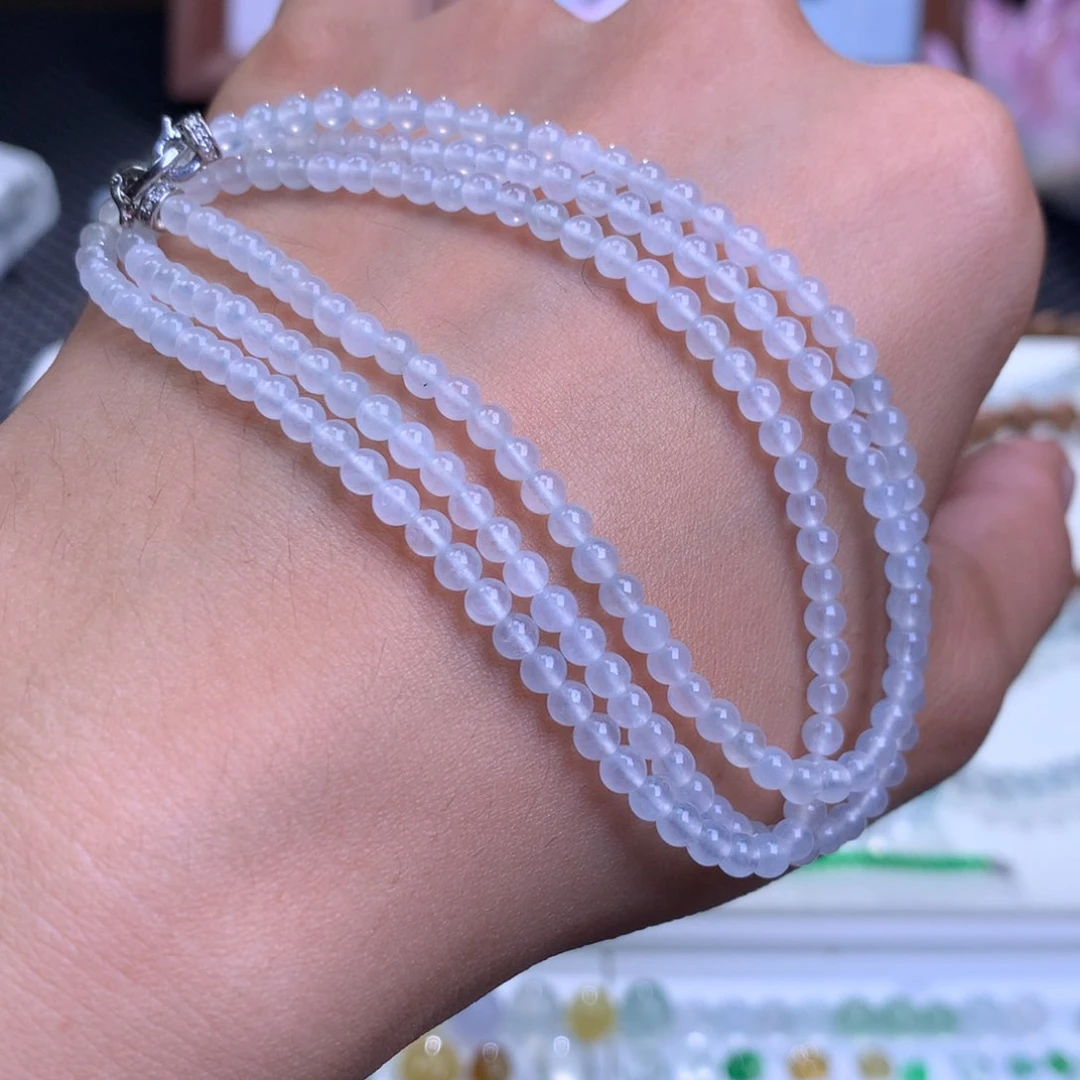 未镶嵌手链翡翠翡翠手串卡3➕