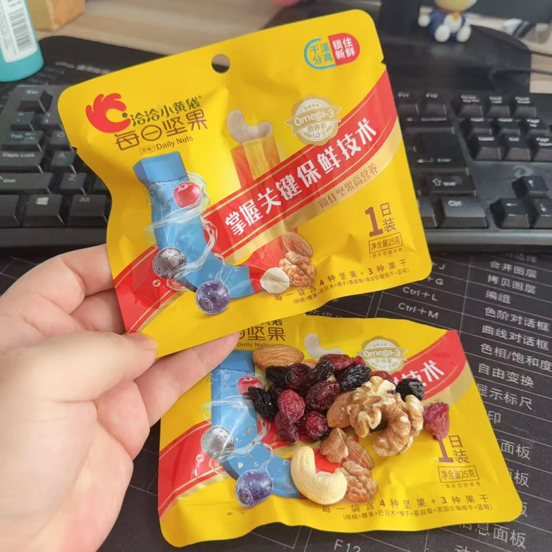 洽洽每日坚果25年8月中下旬效期