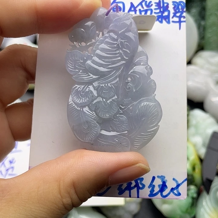 翡翠未镶嵌颈饰天然翡翠