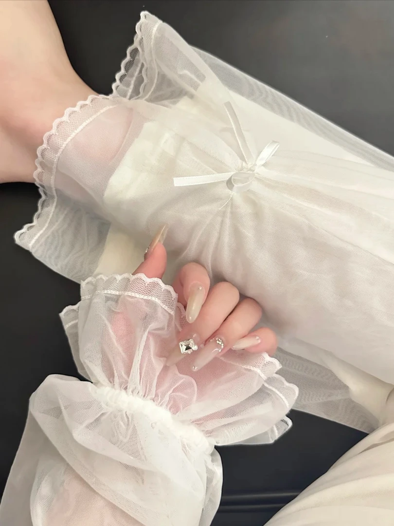 【公主甜美风】纯欲温柔风蕾丝睡衣女套装春夏新款2025新款家居服