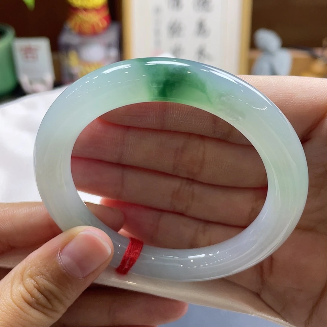 翡翠未镶嵌手镯24 号链接