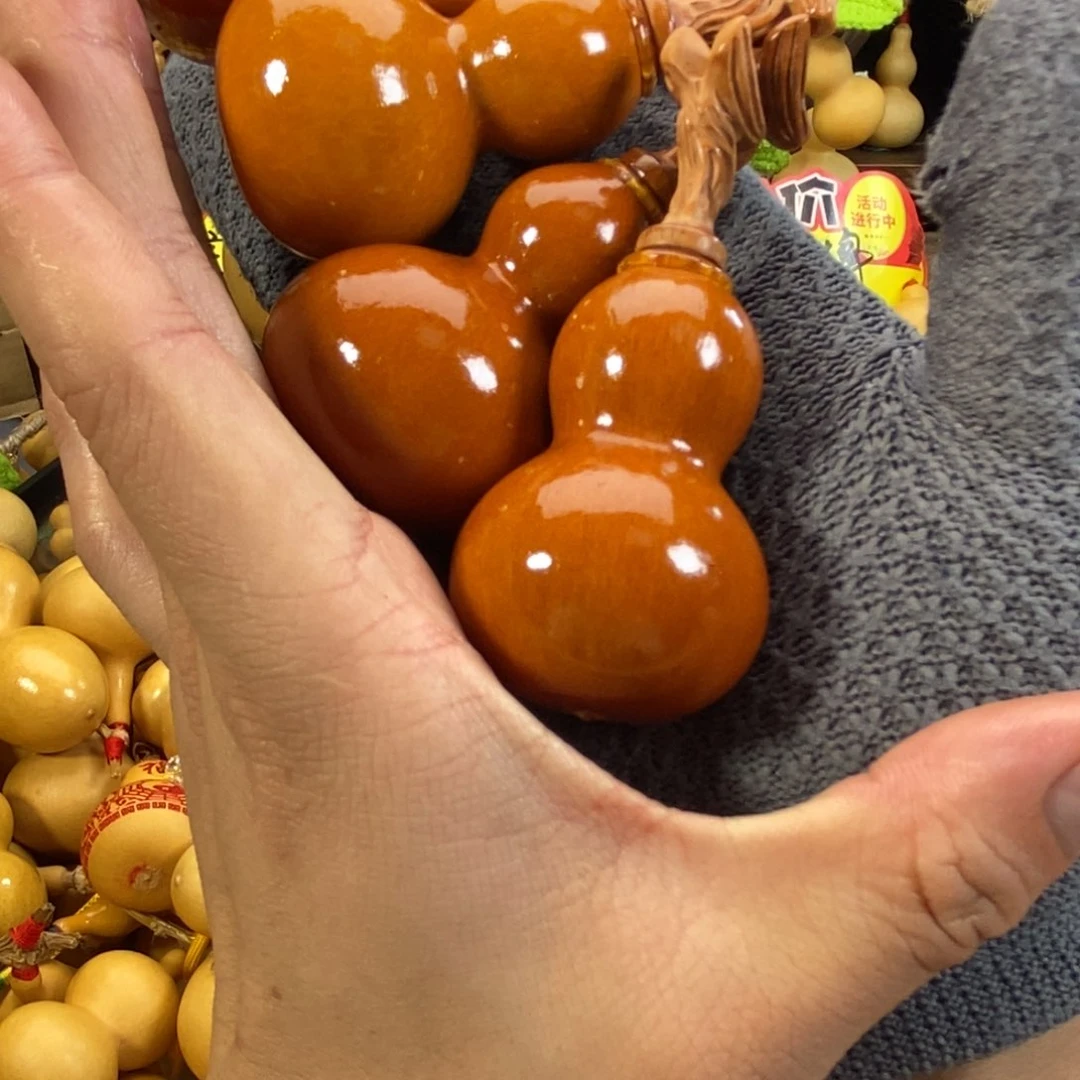 老皮养剑葫手把件