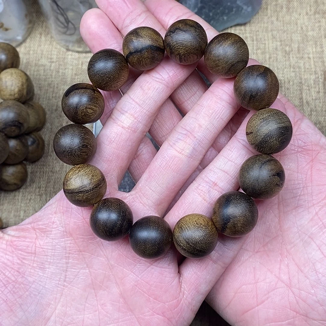 沉香手串吴*玶越南芽庄白棋楠