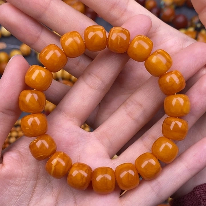 琥珀未镶嵌裸石蜜蜡M