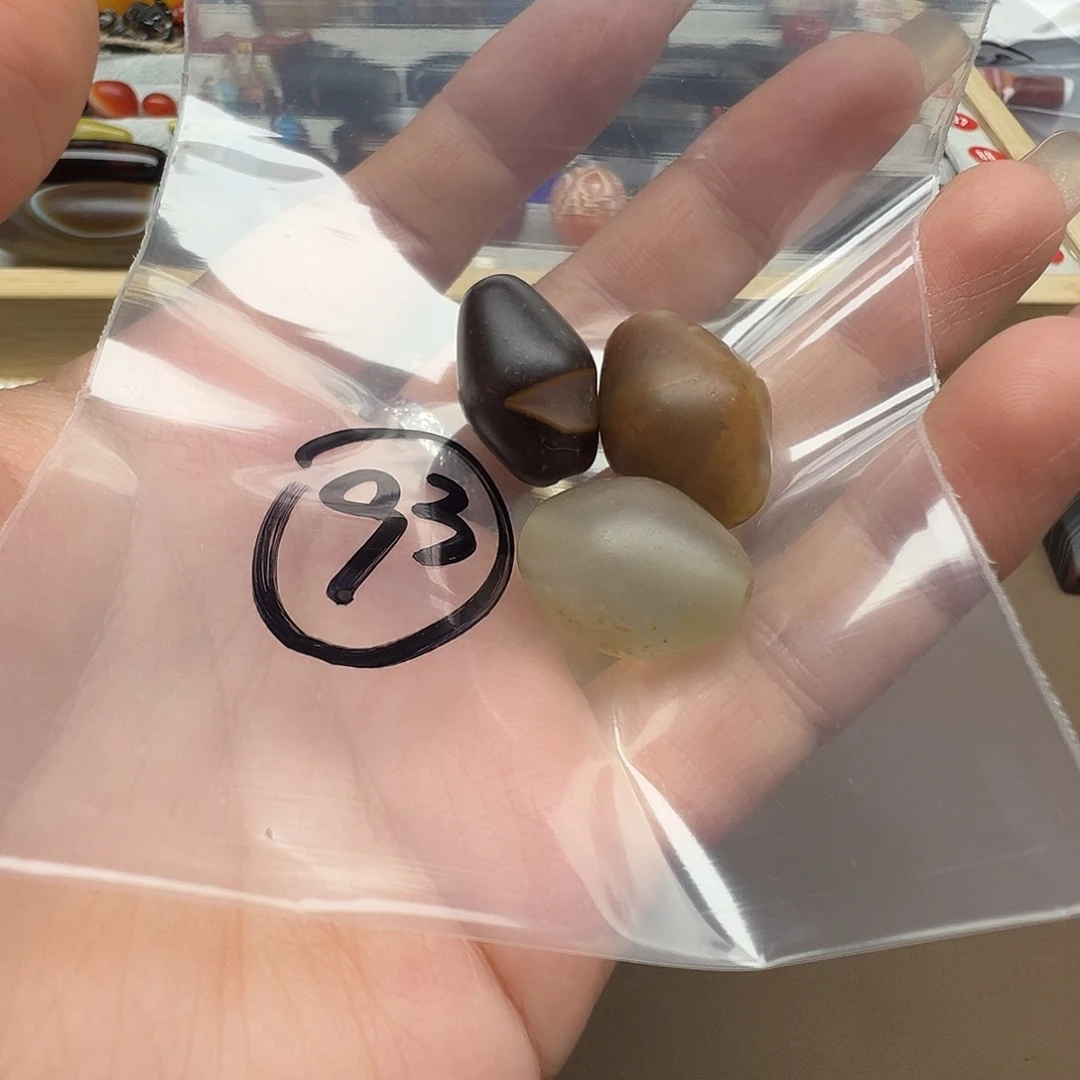 未镶嵌玛瑙/玉髓珠宝半成品