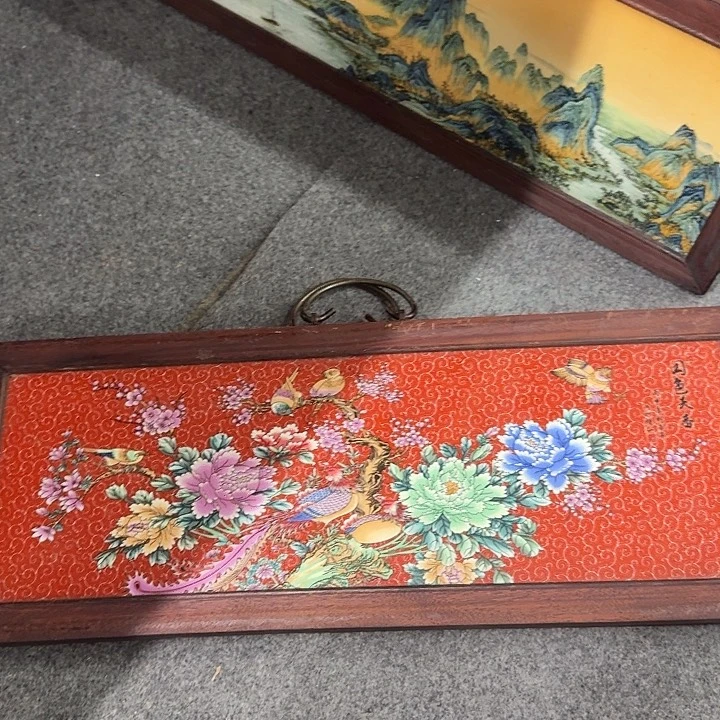 摆件瓷板画瓷板画