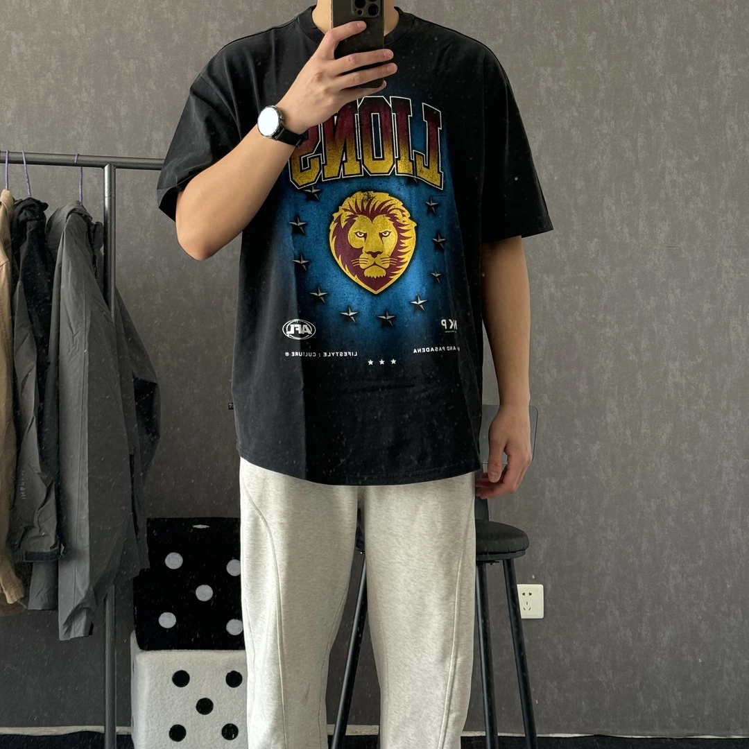 NXP美式水洗纯棉短袖