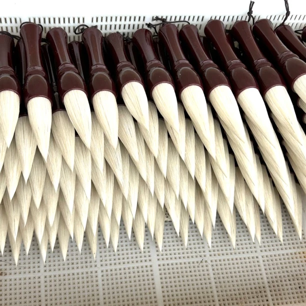 【知秋】出锋7.0口径2.0细光锋羊毫大提斗对联斗方榜书国画大字书法