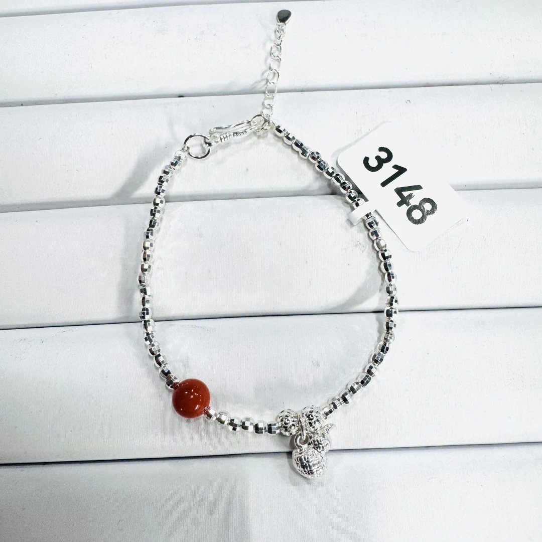 足银手链 999足银转运珠手链/3148