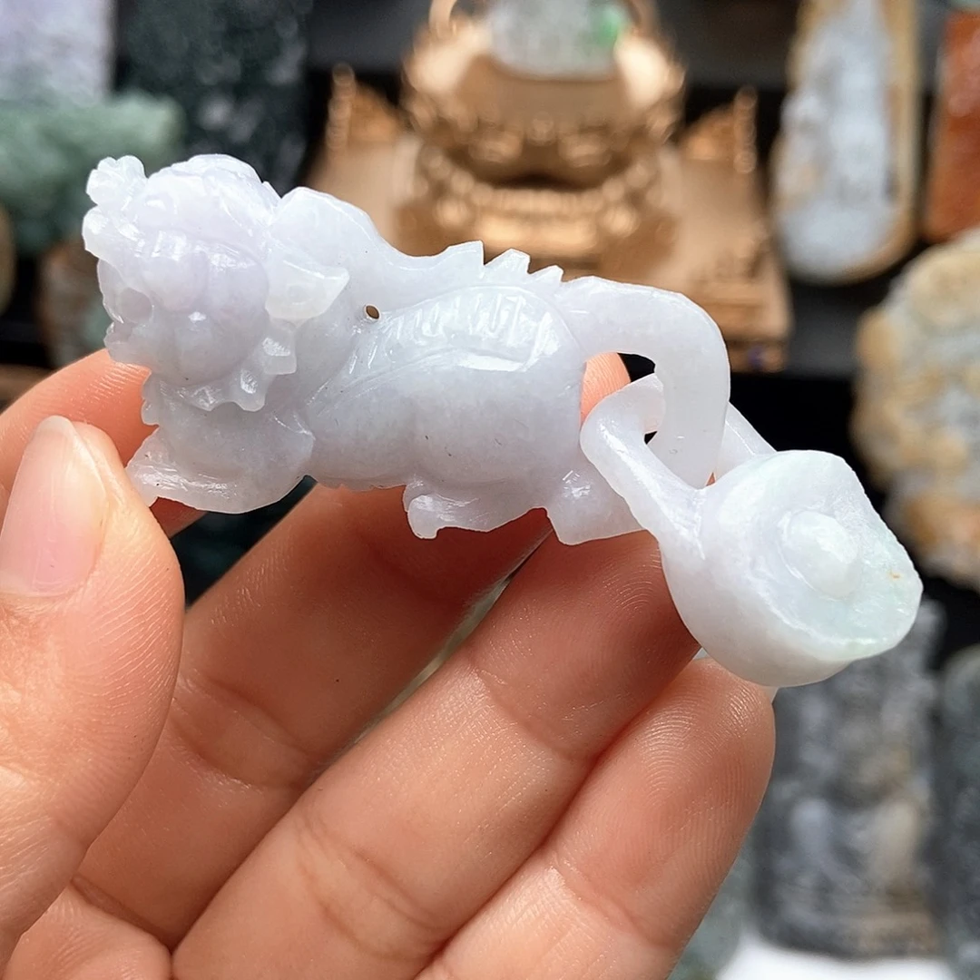 定制翡翠未镶嵌天然缅甸翡翠A货毛货抛光定制 