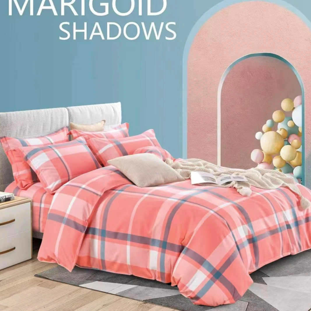 【双人床单红格】加厚牛奶棉秋冬保暖加绒舒适斜纹加密床单