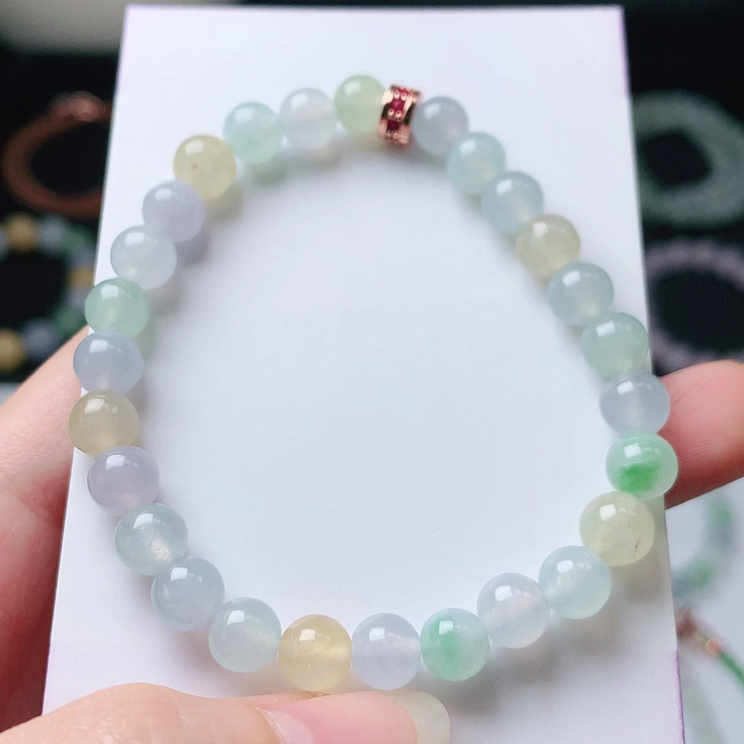 翡翠未镶嵌手链翡翠