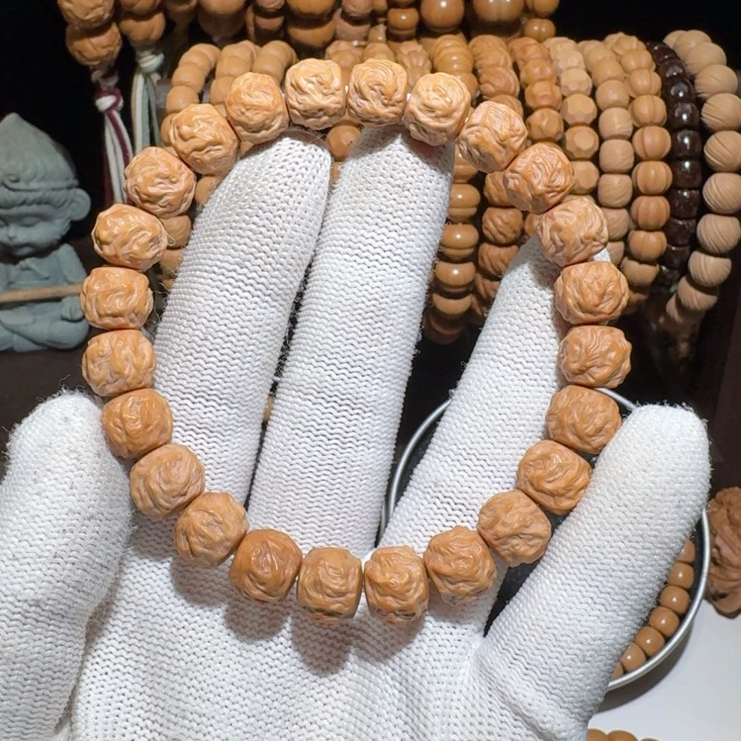 @***3猴头核桃吊坠龙蛇之变