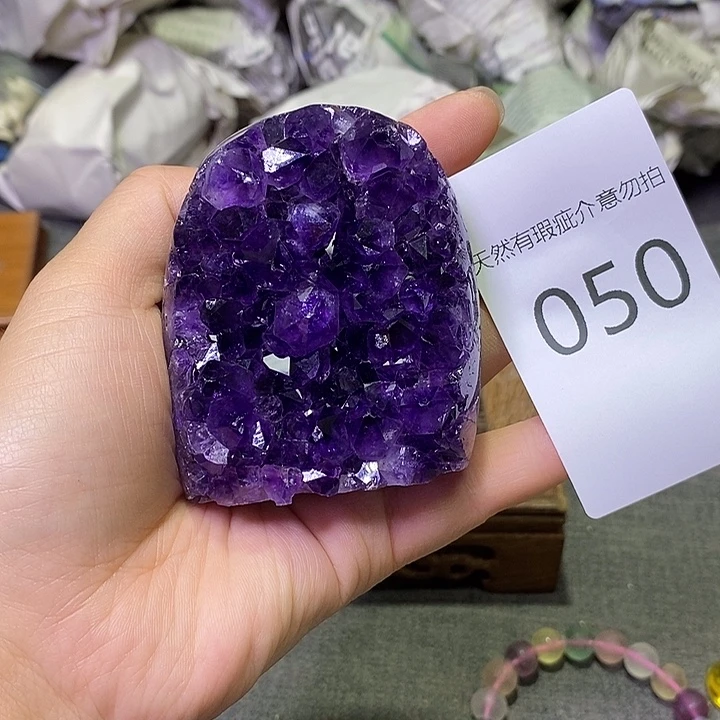 未镶嵌珠宝半成品紫晶