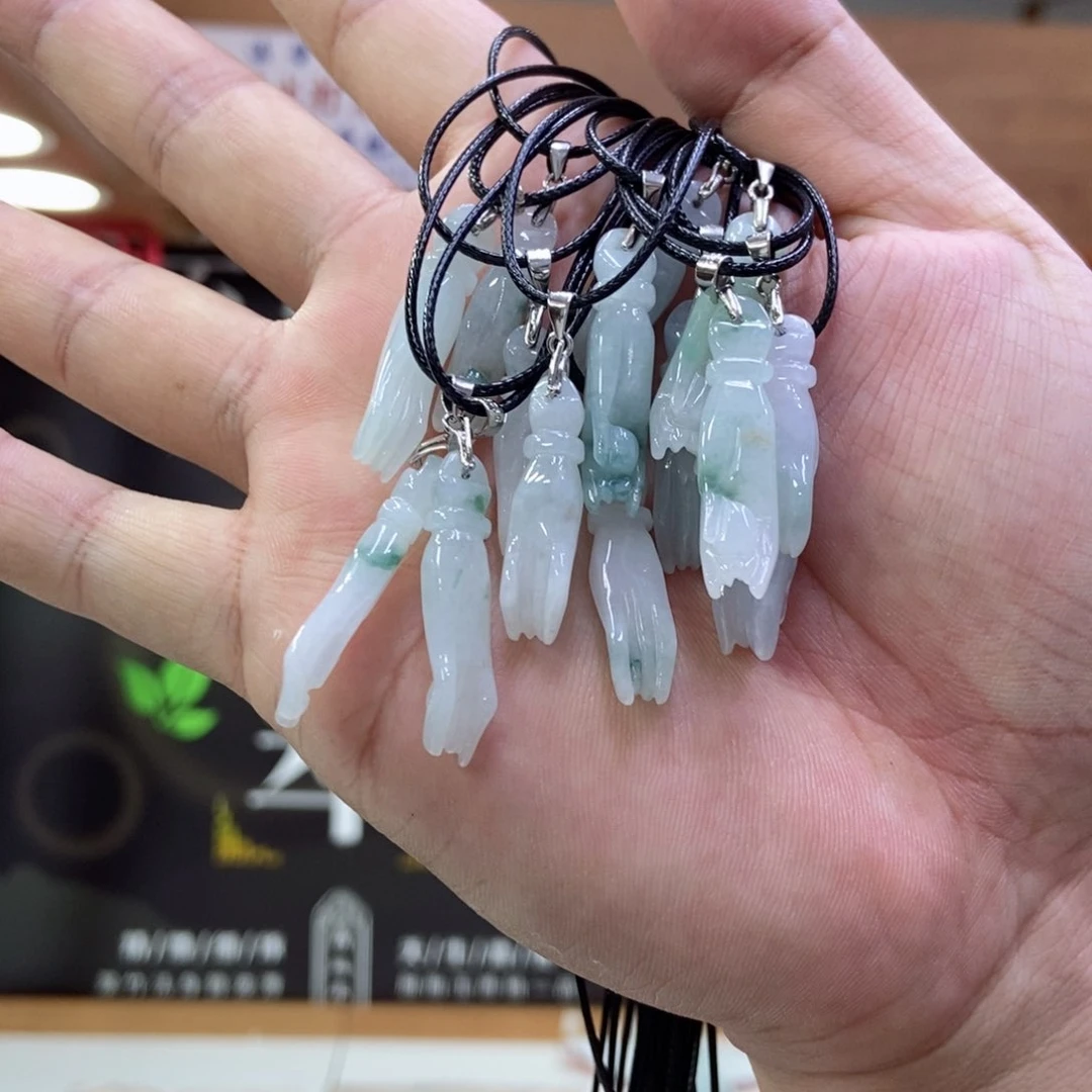 【闪购商品】颈饰未镶嵌翡翠多样性发一