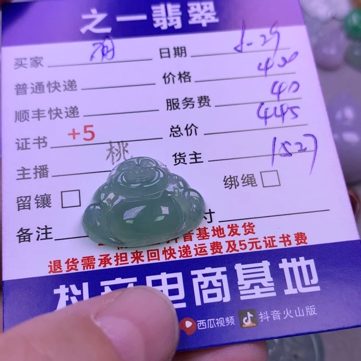 颈饰未镶嵌翡翠羽