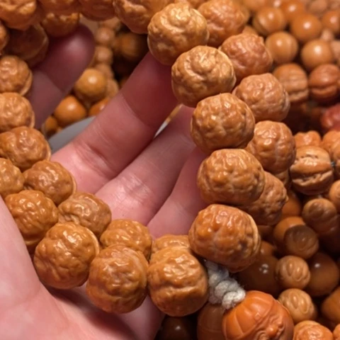 【闪购商品】猴头核桃手串伙**?产品