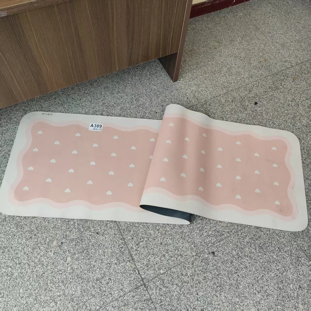A389粉色长款地垫 50*177