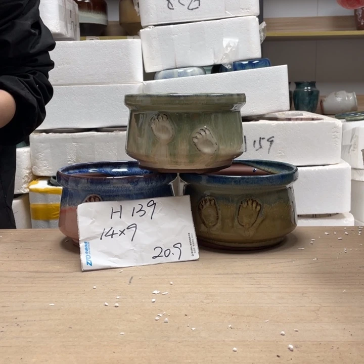 粗陶多肉花盆微瑕139