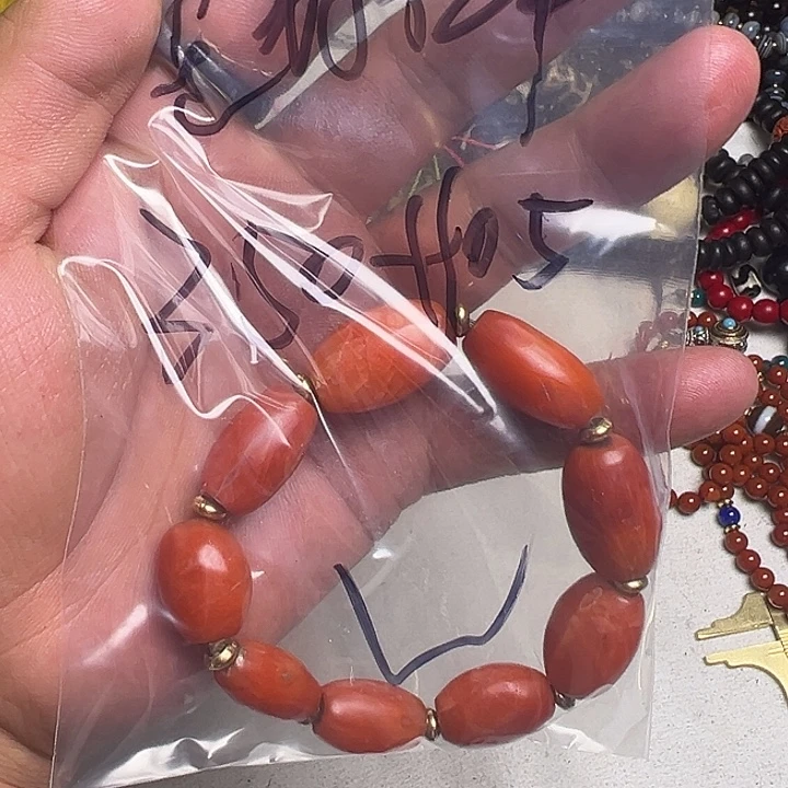 尘***事香榧木藏地金刚菩提念珠尘封
