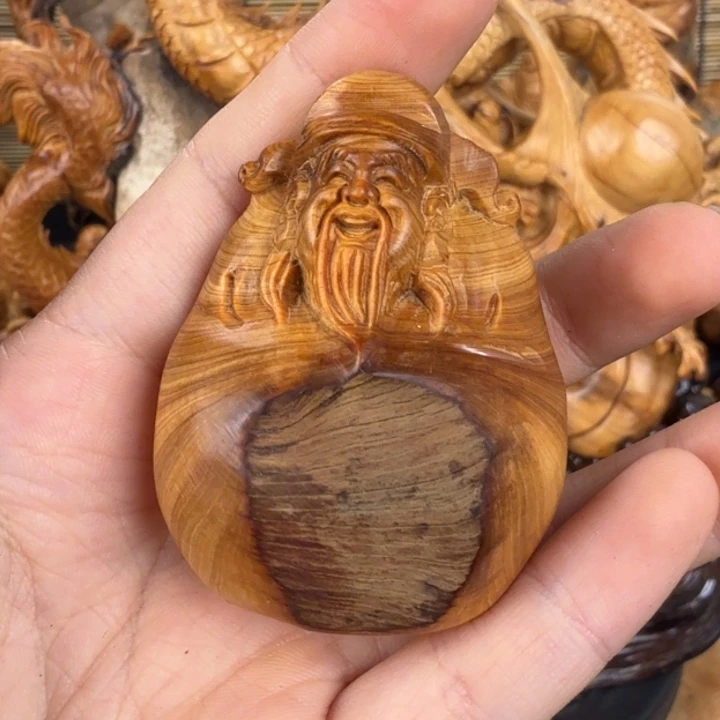 柏木（崖柏）手把件