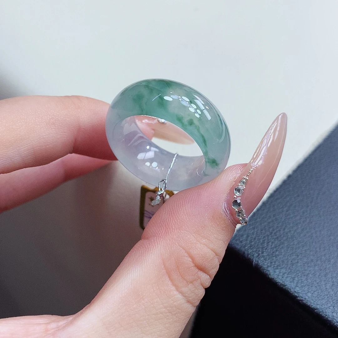 翡翠戒指未镶嵌17号