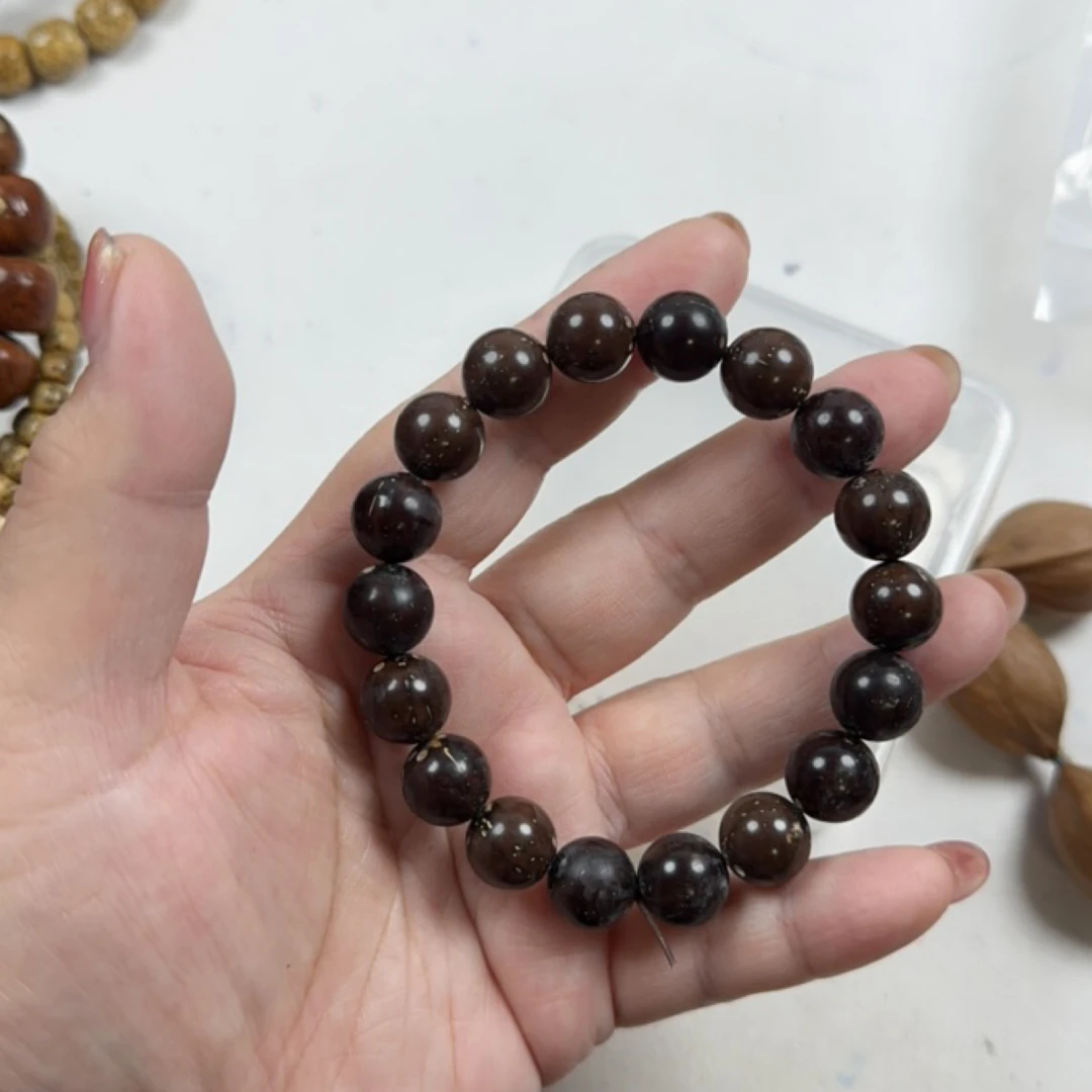 圆珠手串男女通用紫金鼠