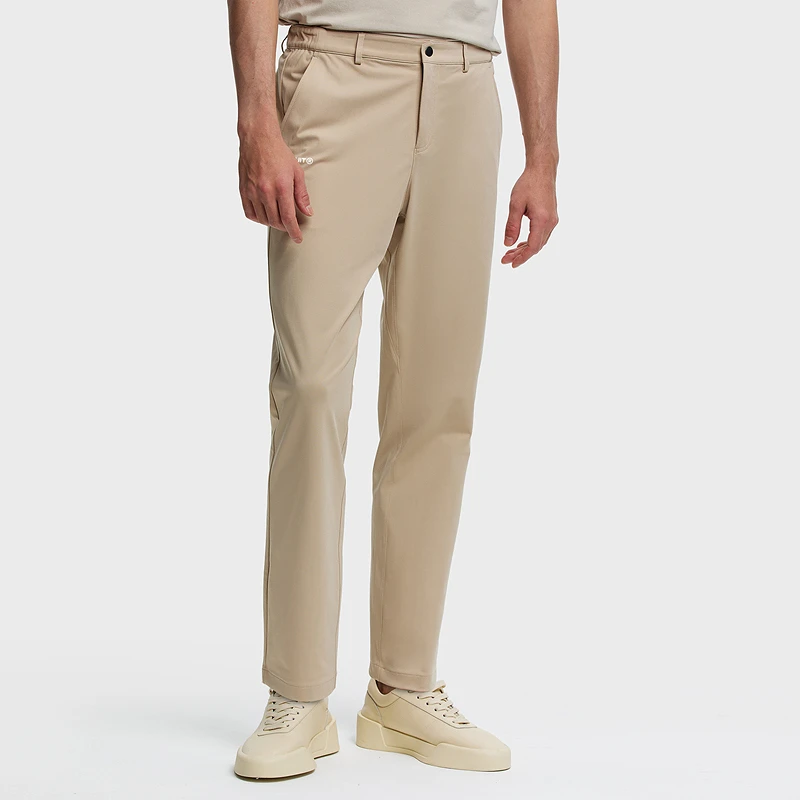 HOTSUIT后秀针织长裤男士轻便亲肤舒适简约百搭休闲纯色直筒裤