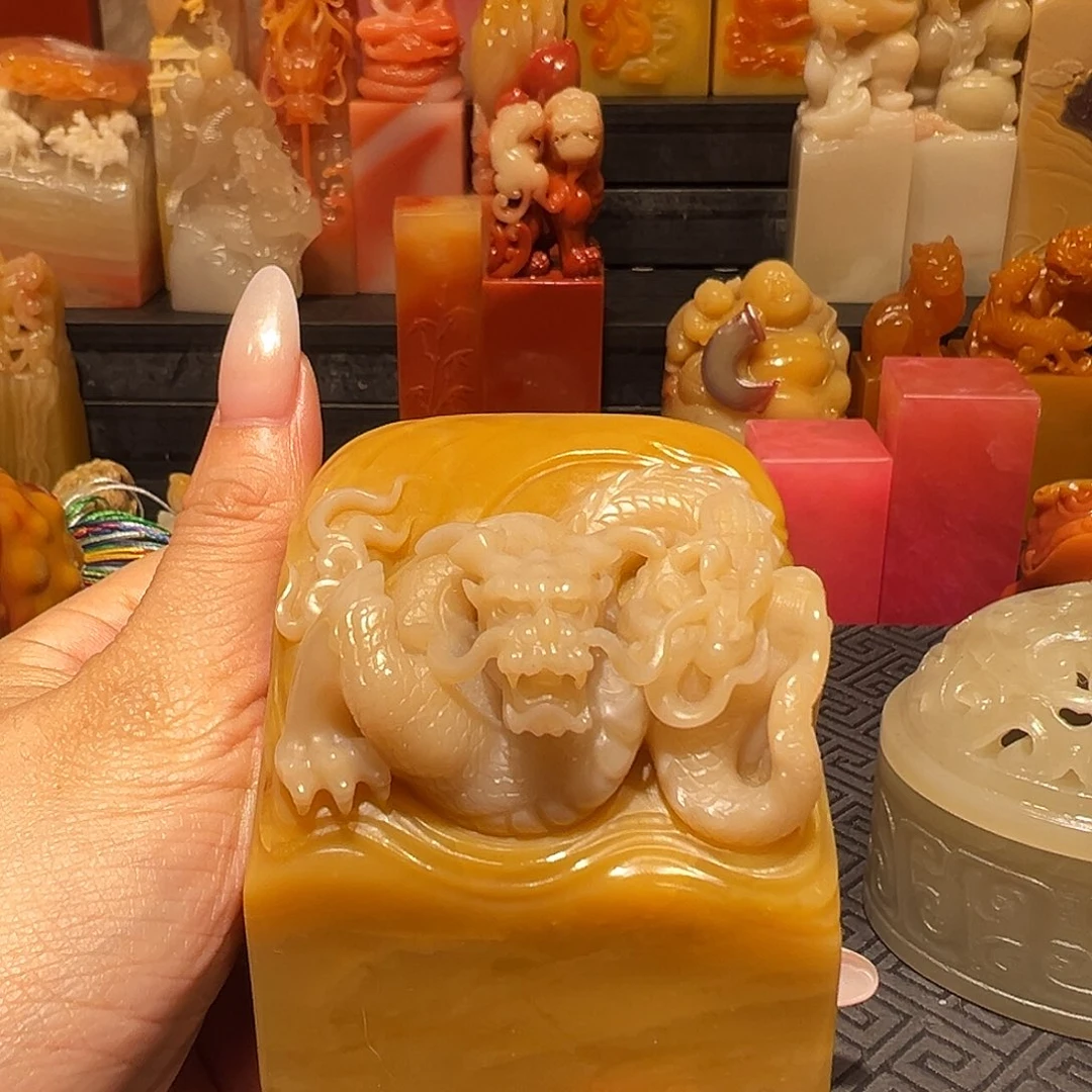 大***简寿山石随机批发一个