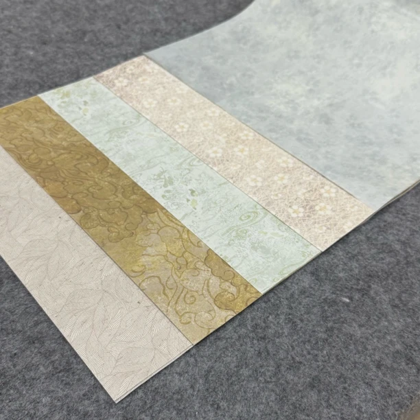 【敦煌五色拼】四尺对开蜡染作品纸创作纸宣纸楷书行书篆书