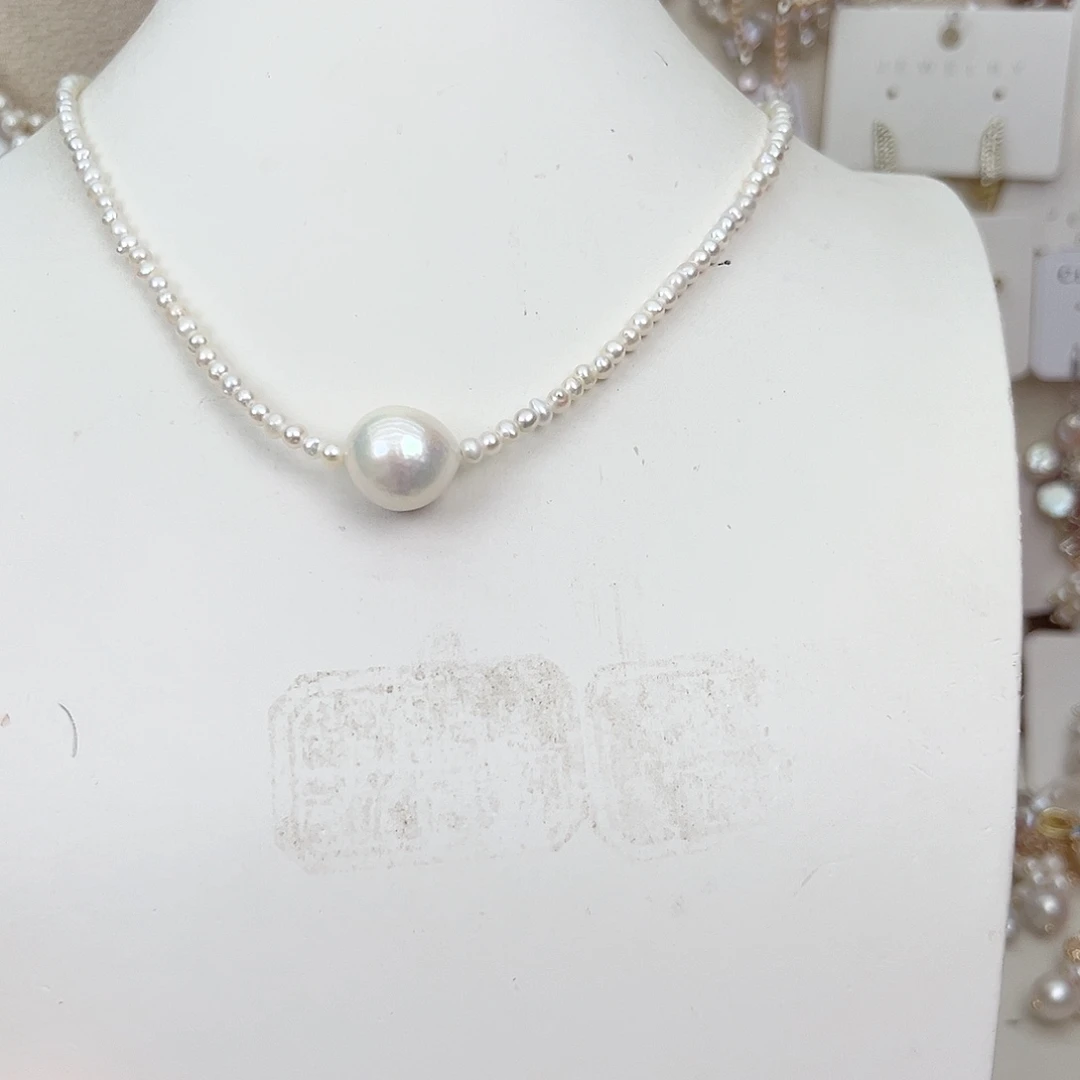 淡水珍珠颈饰未镶嵌