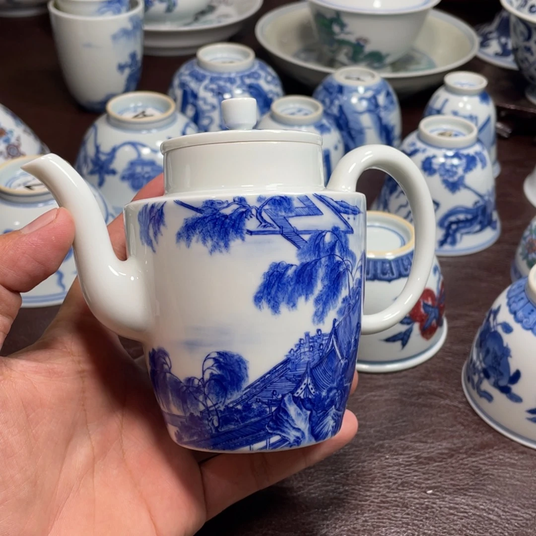 杯景德镇陶瓷现代手工陶瓷茶具