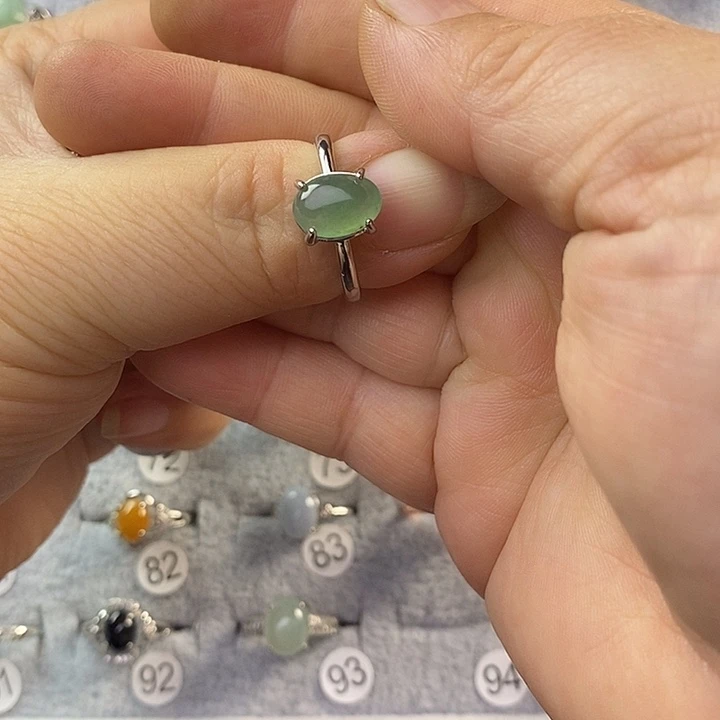 未镶嵌戒指翡翠G*p缅甸