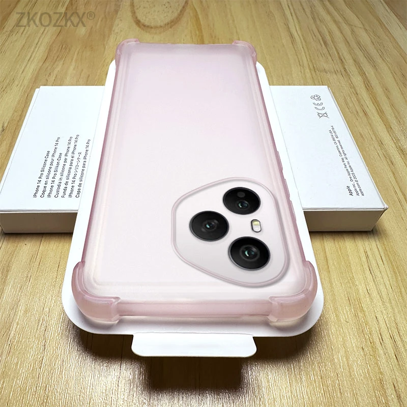 适用荣耀400Pro手机壳超薄磨砂硅胶全包高档四角防摔新款简约男女