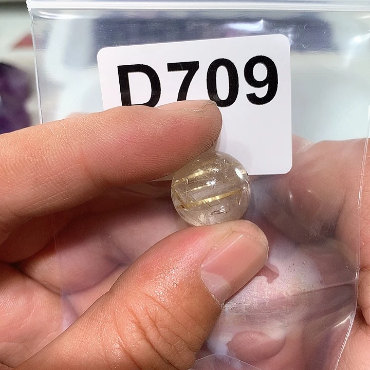 水晶天然水晶球D709未镶嵌会***马