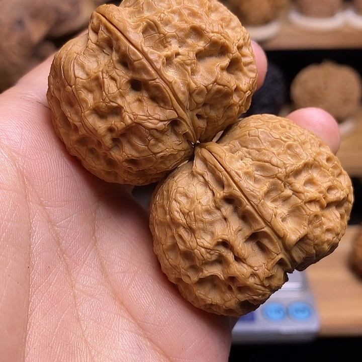 小***菜文玩核桃吊坠小胖墩44